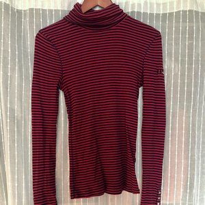 Lucky Brand Striped Turtleneck